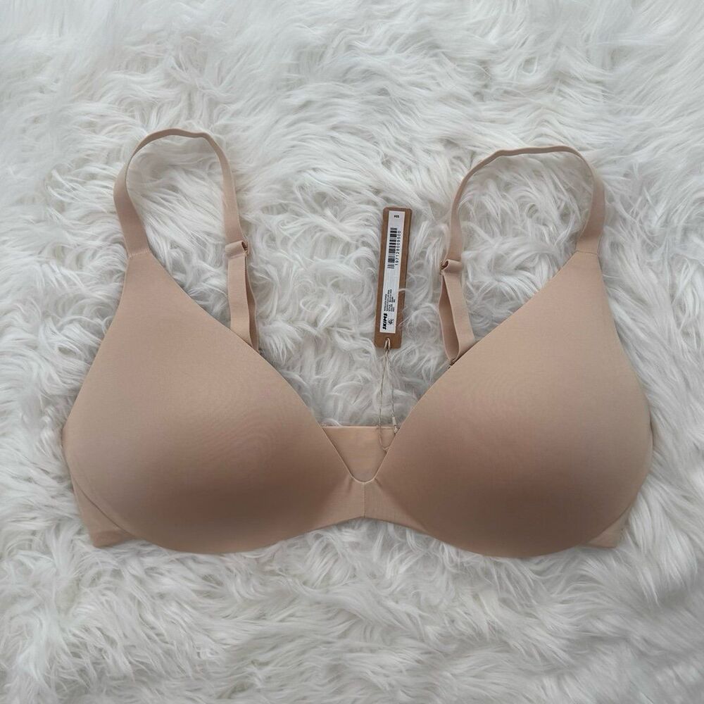 Skims Wireless Super Pushup Bra Sand Size 38C